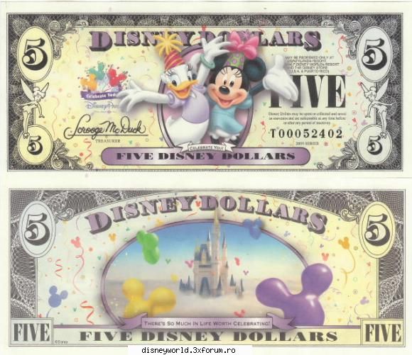 bacnote de la disney - rebela_secreta - Minidisney