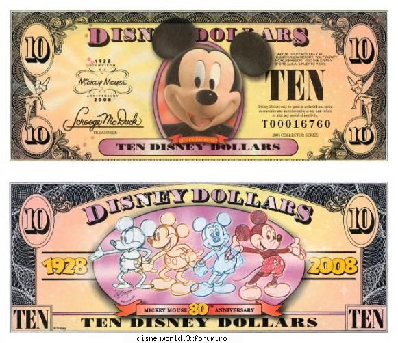 bacnote de la disney - rebela_secreta - Minidisney