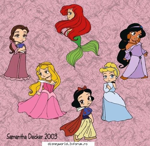 concurs miniprincess - si una cu celelalte - Minidisney